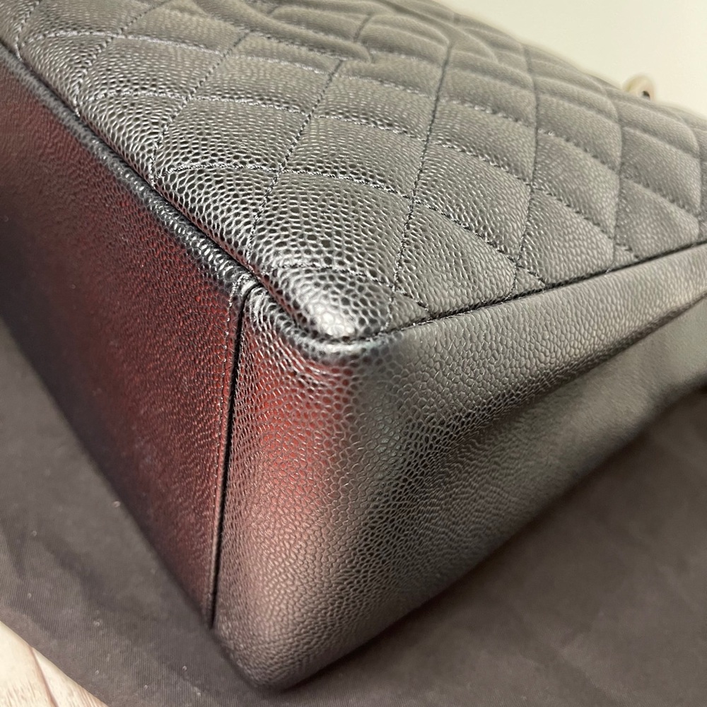 Chanel GST grand shopping tote black caviar - Picture 6 of 10